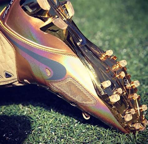 Nike CJ81 "The Opening" Gold Cleats - NiceKicks.com | Soccer cleats, Gold football cleats, Cleats