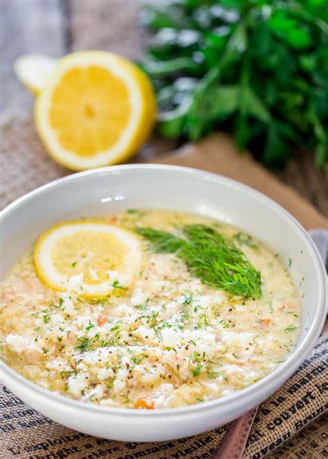 Lemon Rice and Chicken Soup - Jo Cooks