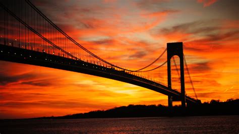 Verrazano Sunset by BluePhoenix-Ra on DeviantArt