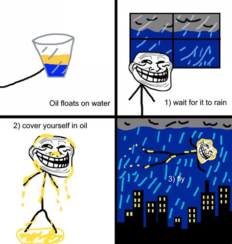 OC, Cover yourself in oil, redrawn and remastered - Rage Comics