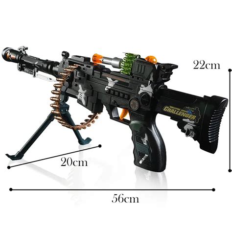 New toy children's military guns sound submachine gun flash Christmas birthday gift-in Toy Guns ...