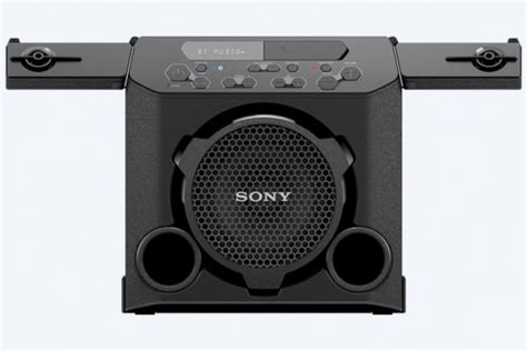 Sony's new Bluetooth party speaker has its own cup holders