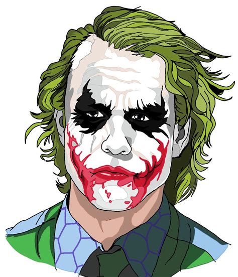 Joker Heath Ledger | Schizzi d'arte, Pop art, Dipinti artistici