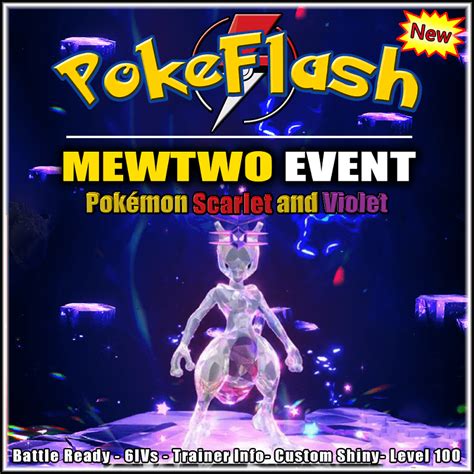 Mewtwo Tera Raid Event - Scarlet and Violet - PokeFlash