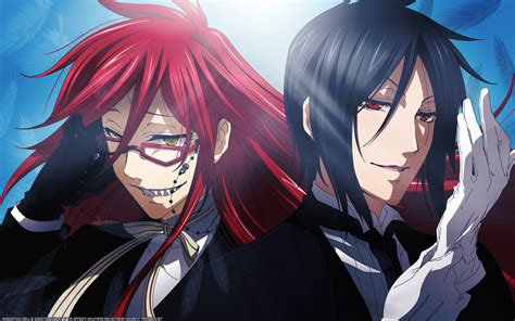 Grell Sutcliff & Sebastian Michaelis Black Butler HD Wallpaper