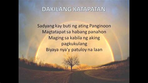 DAKILANG KATAPATAN Chords - Chordify