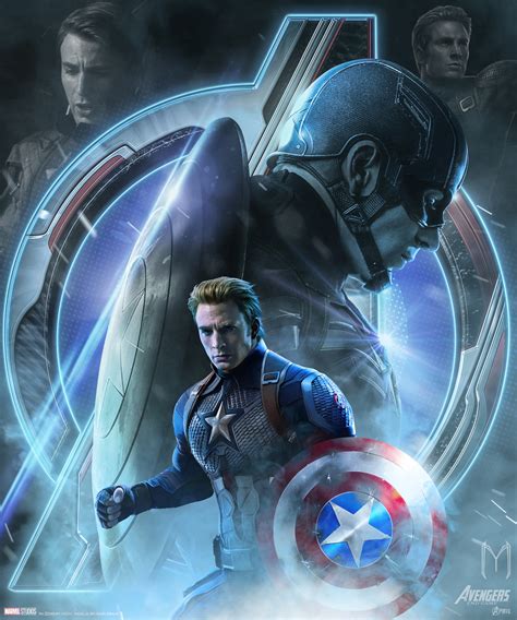 640x960 Avengers Endgame Captain America Poster Art iPhone 4, iPhone 4S Wallpaper, HD Movies 4K ...