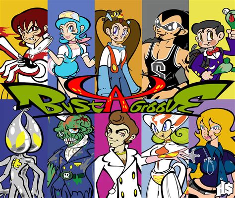 Bust a Groove 2 - Characters by H8orSaints on DeviantArt