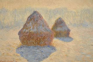 Claude Monet - Haystacks (Effect of Snow and Sun) at New Y… | Flickr