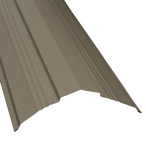 Metal Sales Universal Ridge 14-in x 122-in Steel Roof Panel Ridge Caps at Lowes.com