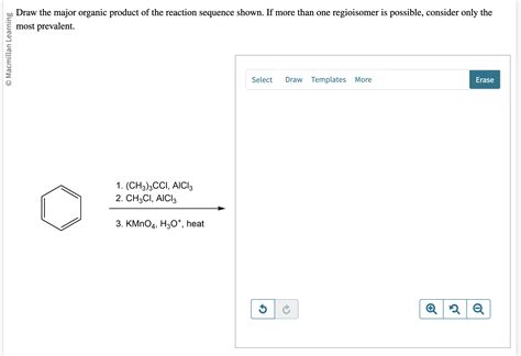 [Solved]: Draw the major organic product of the reaction s