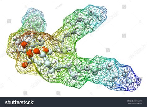 3d Model Of Triolein Molecule, Chemical Formula And 2d Structure. This Triglyceride, Contained ...