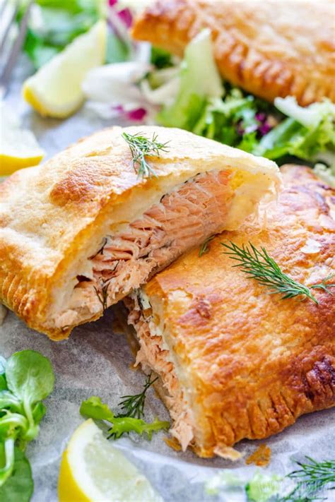 Salmon in Puff Pastry Recipe - Happy Foods Tube