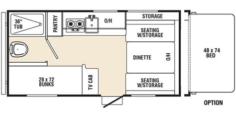 2016 Coachmen Clipper Ultra-Lite 16B Travel Trailer Specs