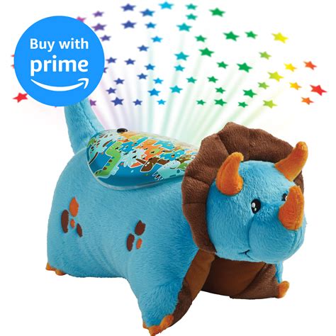 Blue Dinosaur Sleeptime Lite | Night Light Plush Toy | Pillow Pets 11 ...