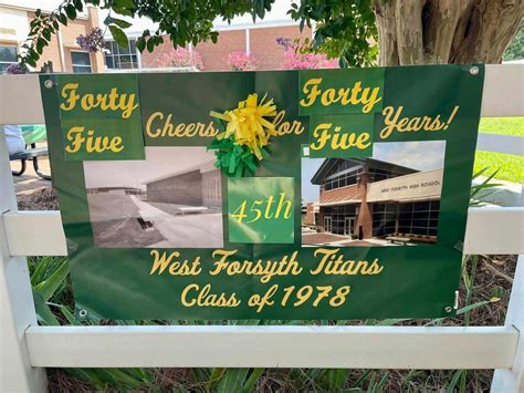 45 cheers for 45 years: West Forsyth Class of 78 reunites ...