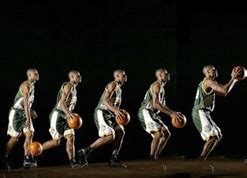 What are the biomechanics of a basketball jump shot when aiming for optimal accuracy?