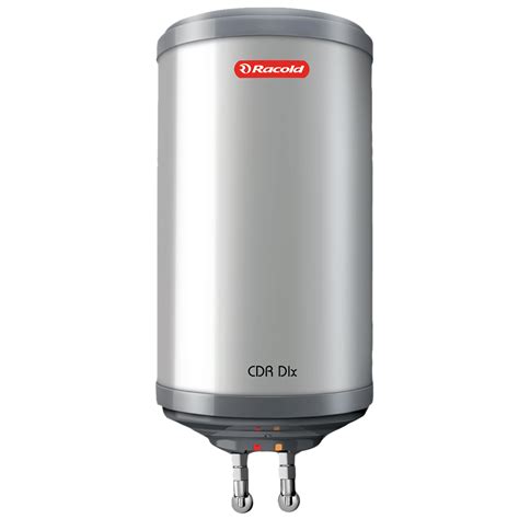Buy Racold CDR DLX 25 Litres 5 Star Vertical Storage Geyser (White & Grey Dome) Online - Croma