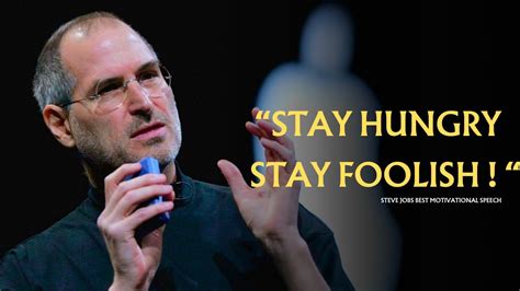 One Of The Best Motivational Speech Ever - Steve Jobs - YouTube