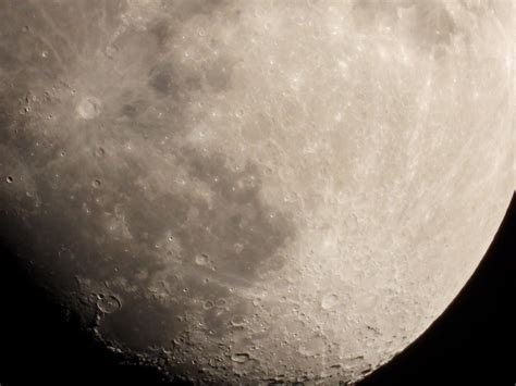 Close up of the moon. Taken with a Nikon P1000.