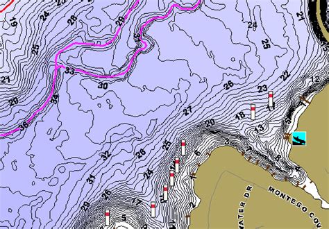 Lake Conroe Depth Map - Zip Code Map