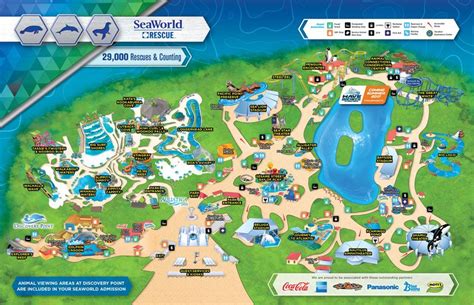 Seaworld San Antonio Map