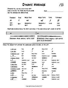 This is an introduction to musical dynamics ranging from Pianissimo to ...