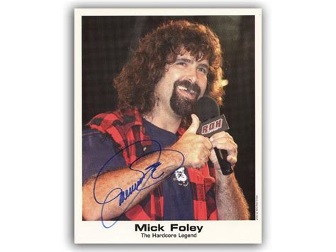 Mick Foley signed photo