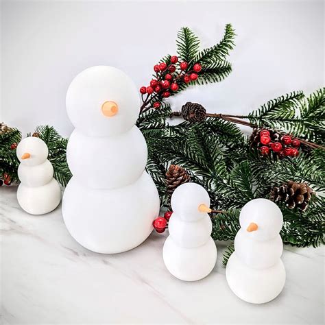 Snowman Christmas Decor Holiday Decoration Christmas Gifts Winter Decor ...