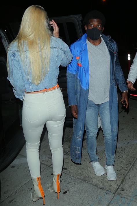 LINDSEY VONN and P. K. Subban at Catch LA in West Hollywood 07/25/2020 ...