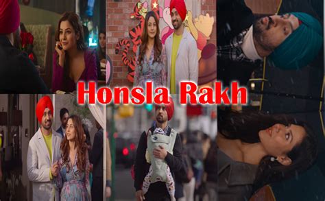 Honsla Rakh Movie Review| Diljit Dosanjh, Shehnaaz Gill Punjabi Full ...