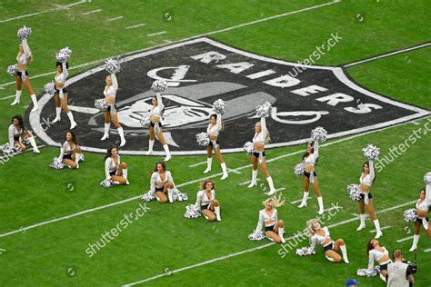 Las Vegas Raiderettes Cheerleaders Perform Before Editorial Stock Photo ...