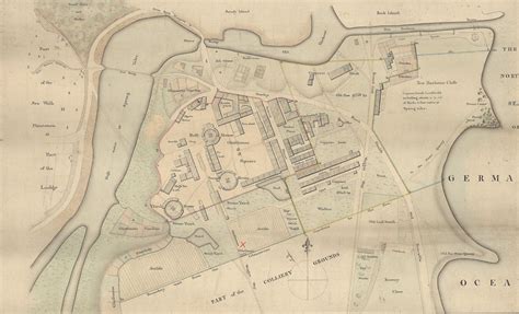 Map of Seaton Sluice in 1821 | Very detailed and listing all… | Flickr