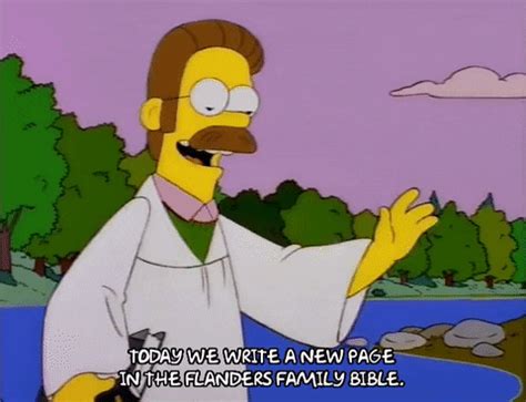 Season 7 Flanders Bible GIF - Find & Share on GIPHY