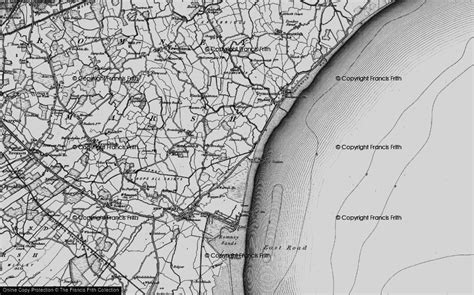 Old Maps of Romney, Hythe and Dymchurch Railway, Kent