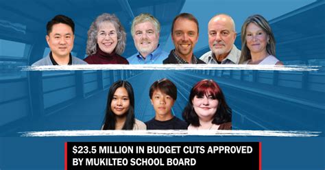 $23.5 million in budget cuts approved by Mukilteo School Board - Lynnwood Times