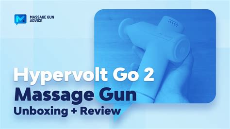 Hypervolt Go 2 Massage Gun Video Review - Unboxing, Attachments, Tests & Comparison - YouTube