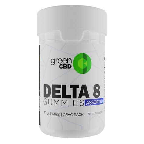 Green CBD - Delta-8 Gummies - 500mg | Delta 8 Resellers