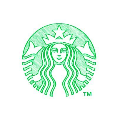 Starbucks Logo Drawing