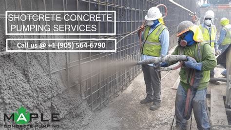 Shotcrete Concrete Pumping Services Will meet Your Tougher Construction