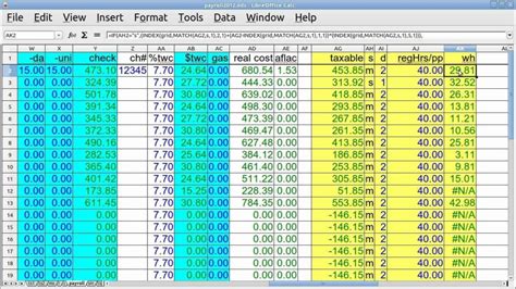 payroll spreadsheet template uk — db-excel.com