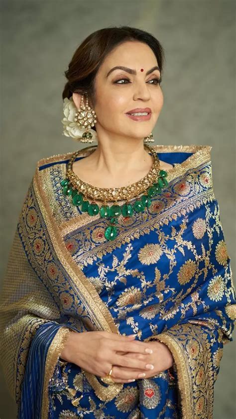 Most Expensive Sarees From Nita Ambani's Collection - StorialTech