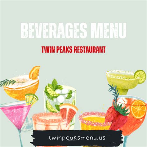 Twin Peaks Drink Menu | American Sports Bar