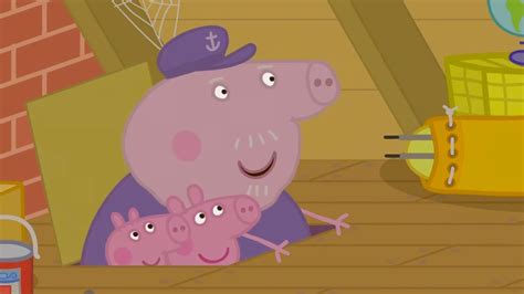 Peppa Pig And George Explore The Attic | Peppa And Friends ...