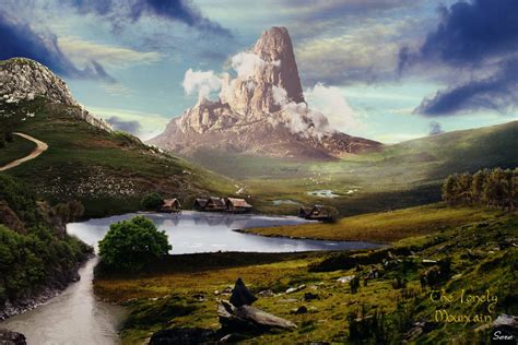 The Hobbit - The Lonely Mountain by Olgola on DeviantArt