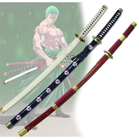 Lot 3 Katanas de Zoro One Piece sushui| La Forge Médiévale