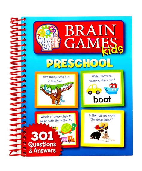 Brain Games Kids Preschool 301 Q&A Paperback | Daily deals for moms, babies and kids Early ...