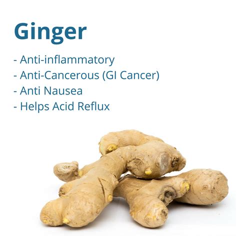 The benefits of ginger. | Ginger anti inflammatory, Ginger benefits ...