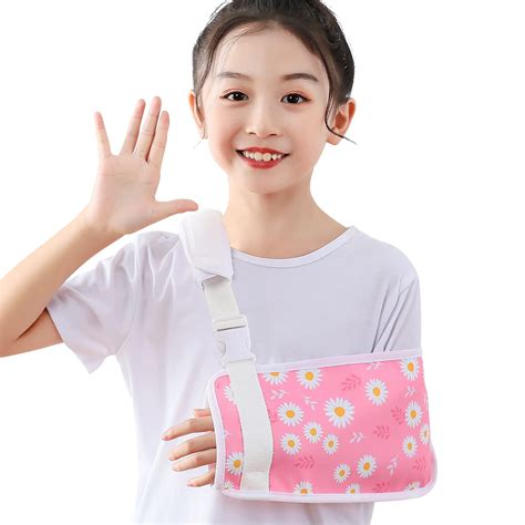 Buy Ledhlth Chrysanthemum Kids Arm Sling for Girls Pink Toddler Shoulder Sling for Shoulder ...