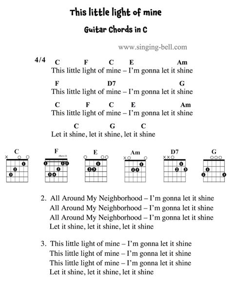 This Little Light Of Mine Chords - SeiorseAsalah